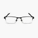 Óculos Descanso  Preto Borracha Azul