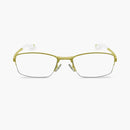 Óculos Descanso Lupa do Vilão Dourado Borracha Branca