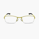 Óculos Descanso Lupa do Vilão Dourado Borracha Vermelha