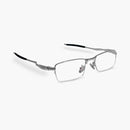 Óculos Descanso 135 Prata Borracha Preta