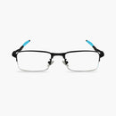 Óculos Descanso Prata Borracha Branca