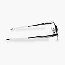 Óculos Descanso 135 Prata Borracha Preta