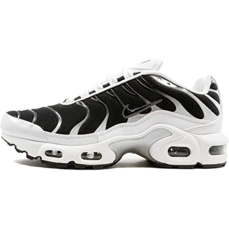 Air Max Plus Tn - White Black Metallic Pewter