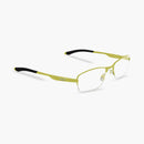 Óculos Descanso Lupa do Vilão Dourado Borracha Branca