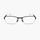 Óculos Descanso Lupa do Vilão Prata Borracha Branca